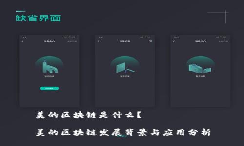 美的区块链是什么?
美的区块链发展背景与应用分析
