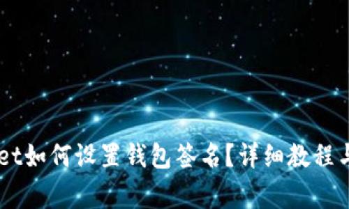 电脑版TPWallet如何设置钱包签名?详细教程与常见问题分析
