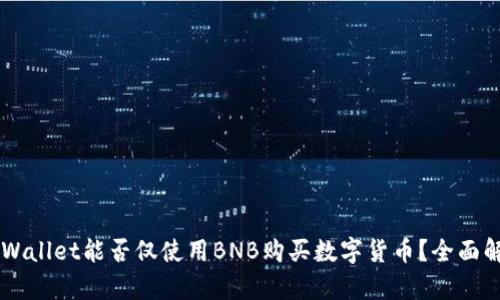 ### TPWallet能否仅使用BNB购买数字货币？全面解答与分析